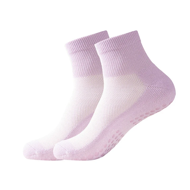 Olivenorma Enhanced Traction Anti-Rutsch Crew Socks für Yoga & Pilates Damen Yoga Socken