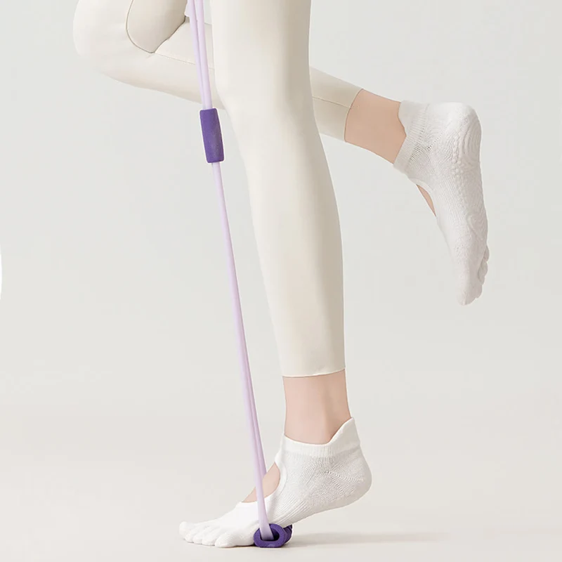 Olivenorma Professionelle Anti-Rutsch-Fünf-Zehen-Socken für Pilates & Seilspringen Damen-Yoga-Socken