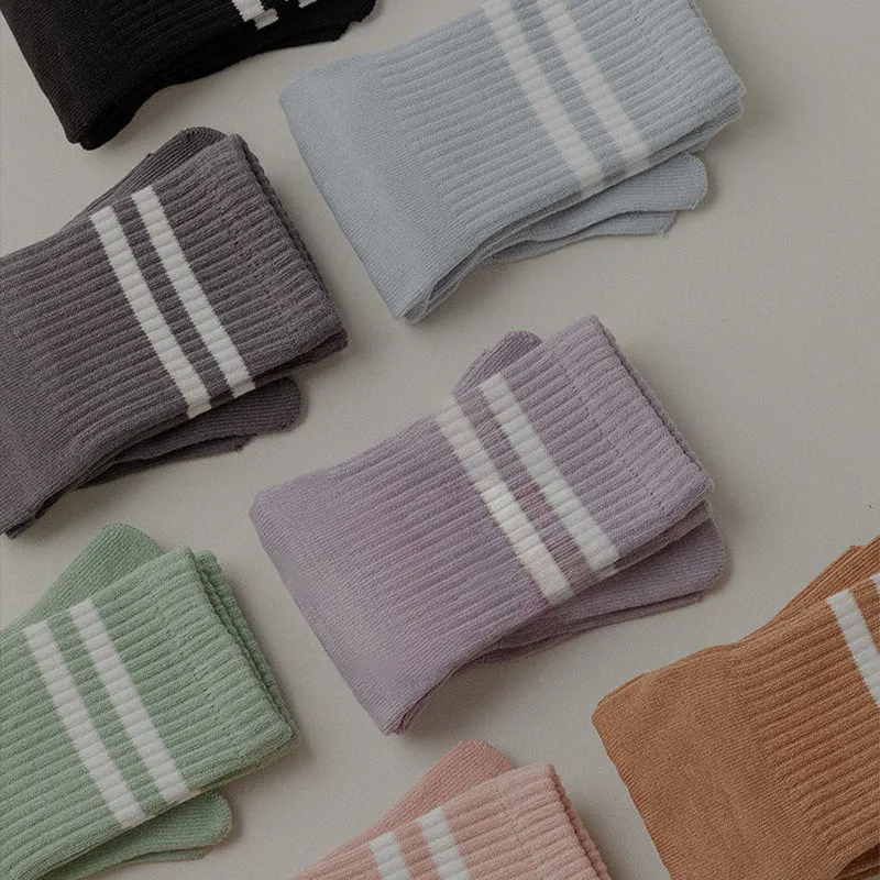 Olivenorma Damen-Yogasocken mit Silikonsohle, rutschfester Sohle, gepolstert, elastisch, gestrickt, Crew-Länge