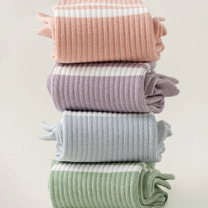 Olivenorma Damen-Yogasocken mit Silikonsohle, rutschfester Sohle, gepolstert, elastisch, gestrickt, Crew-Länge