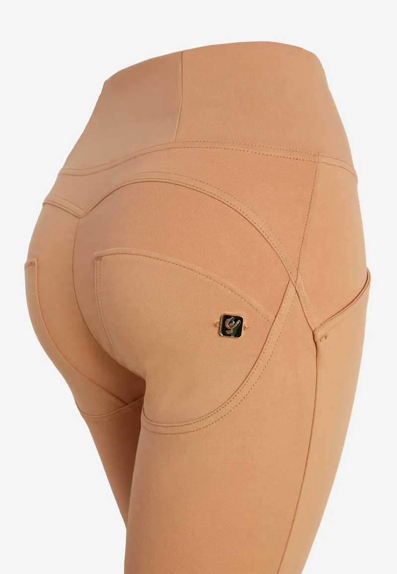 WR.UP Push-Up High Waist Skinny 7/8 Pant With Front Seam - Macaroon Brown