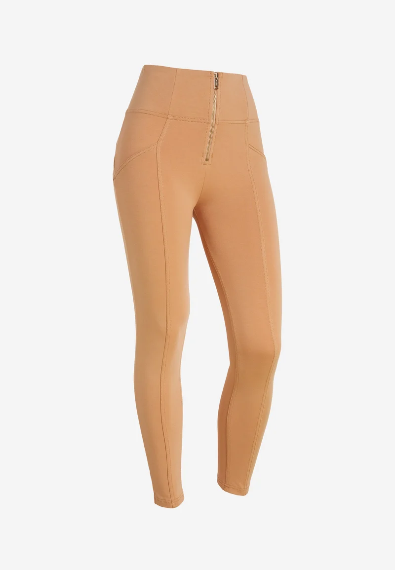 WR.UP Push-Up High Waist Skinny 7/8 Pant With Front Seam - Macaroon Brown