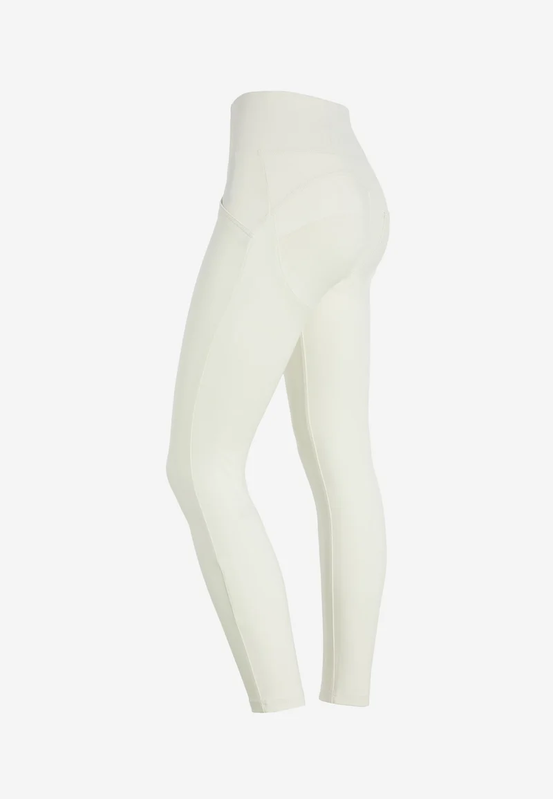 WR.UP Push-Up High Waist Skinny 7/8 Pant With Front Seam - Lily White