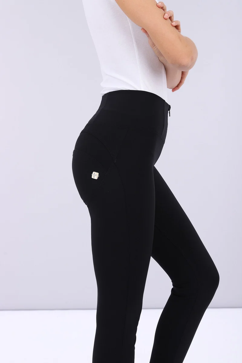 WR.UP Push-Up High Waist Skinny 7/8 Sculpt Tech Leggings - Black