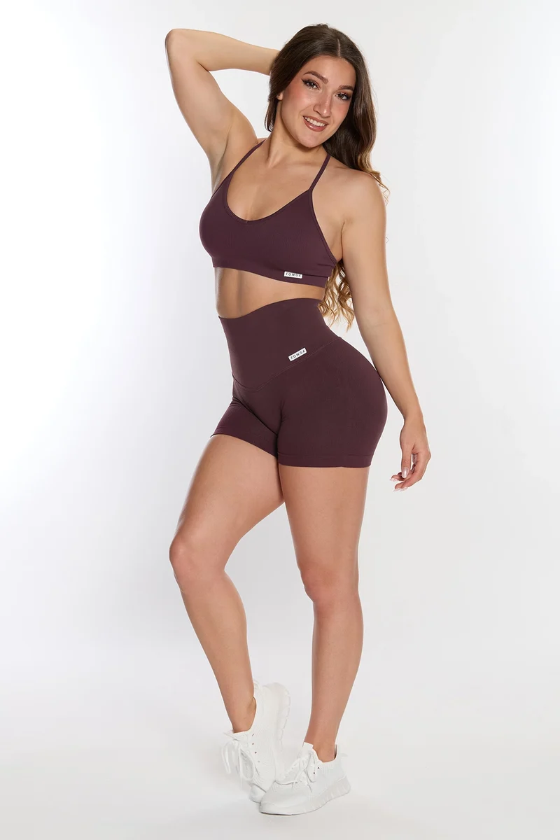 Shorts Push Up Calipso Melanzana Costine