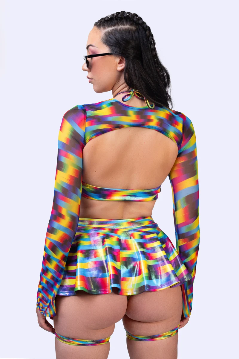 Manual Override 2-Piece Halter Top