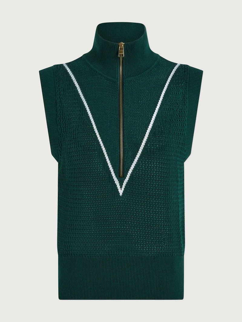 Allena Half Zip Vest