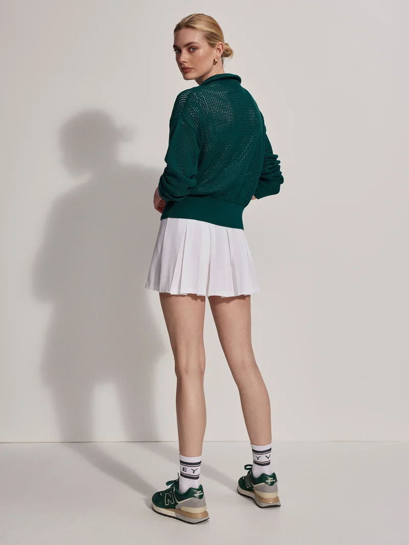 Aurora Half Zip Knit