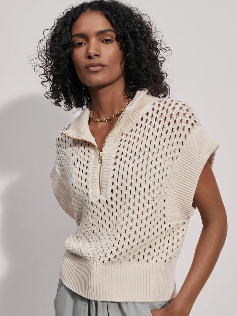 Gaines Half-Zip Knit