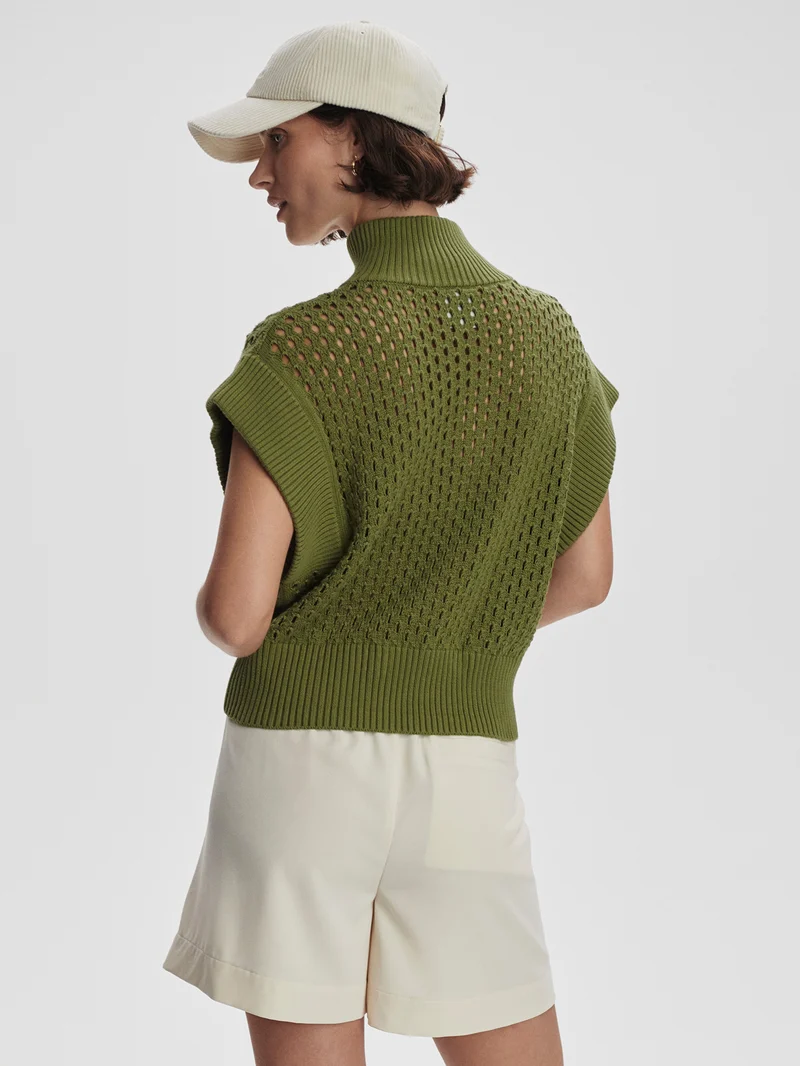 Gaines Half-Zip Knit