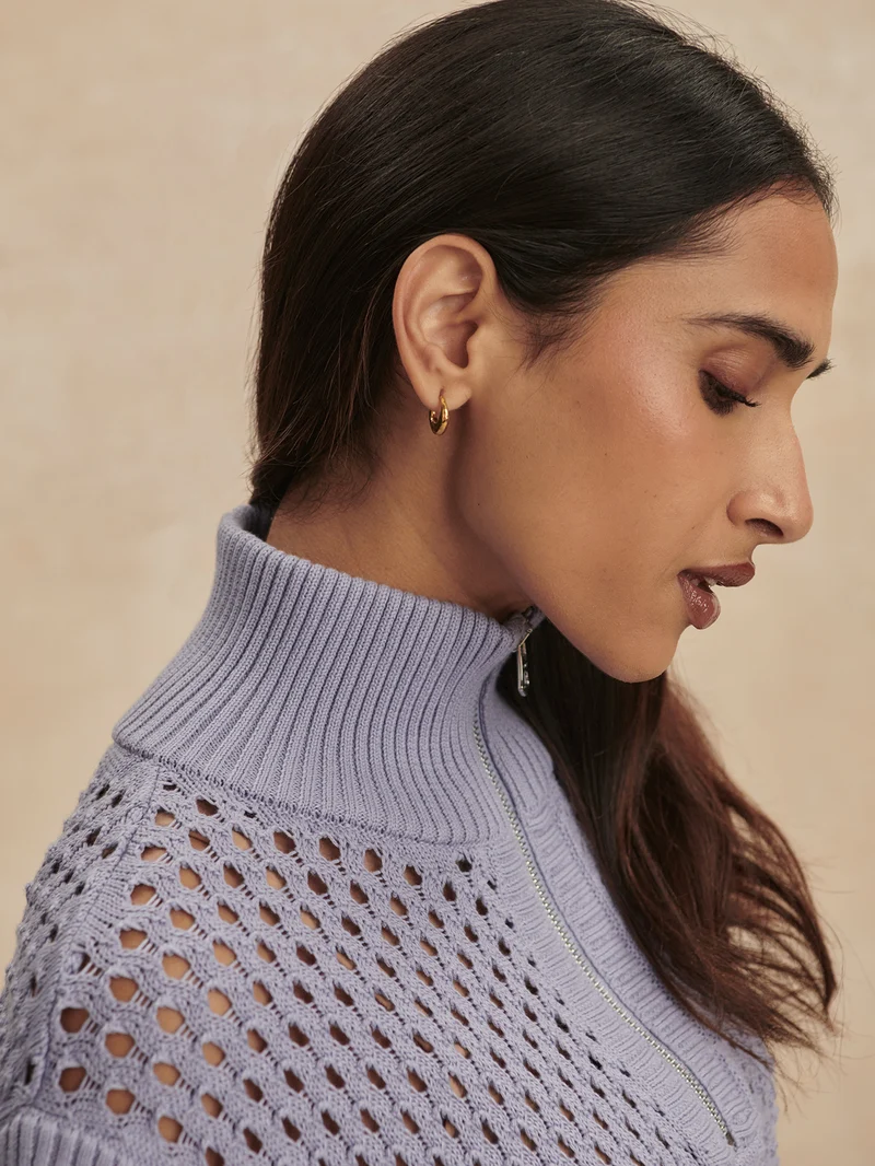 Gaines Half-Zip Knit