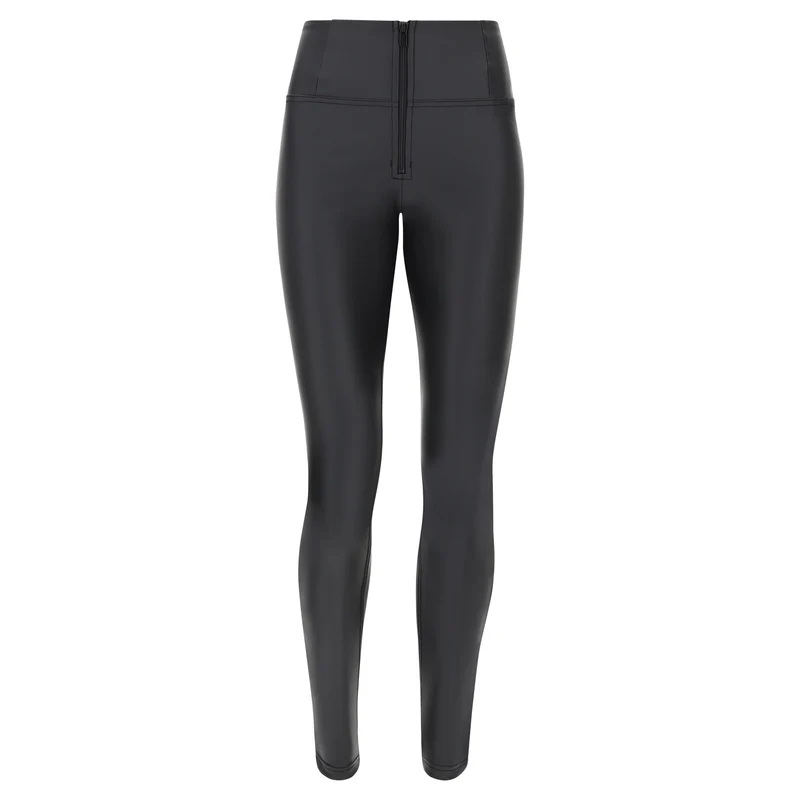 WR.UP Push-Up High Waist Skinny Vegan Leather Pant - Black