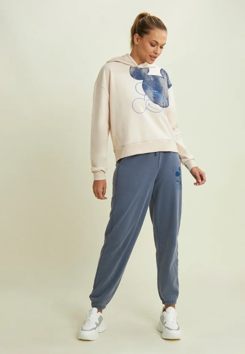 Women's hoodie with Mickey Mouse print