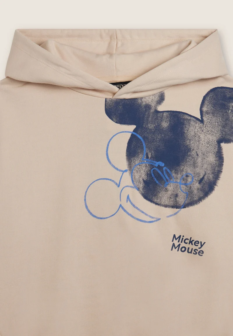 Women's hoodie with Mickey Mouse print