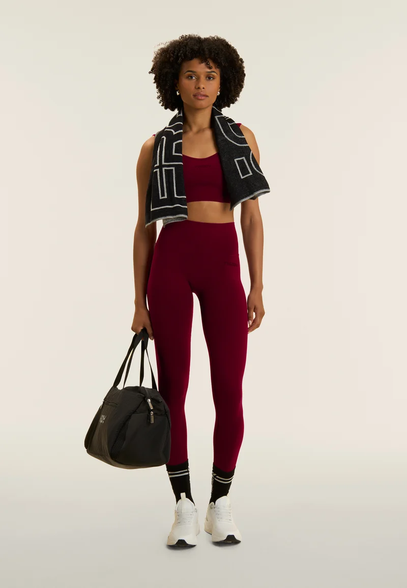 Seamless Sport Top Light Support Sweetheart - Rumba Red
