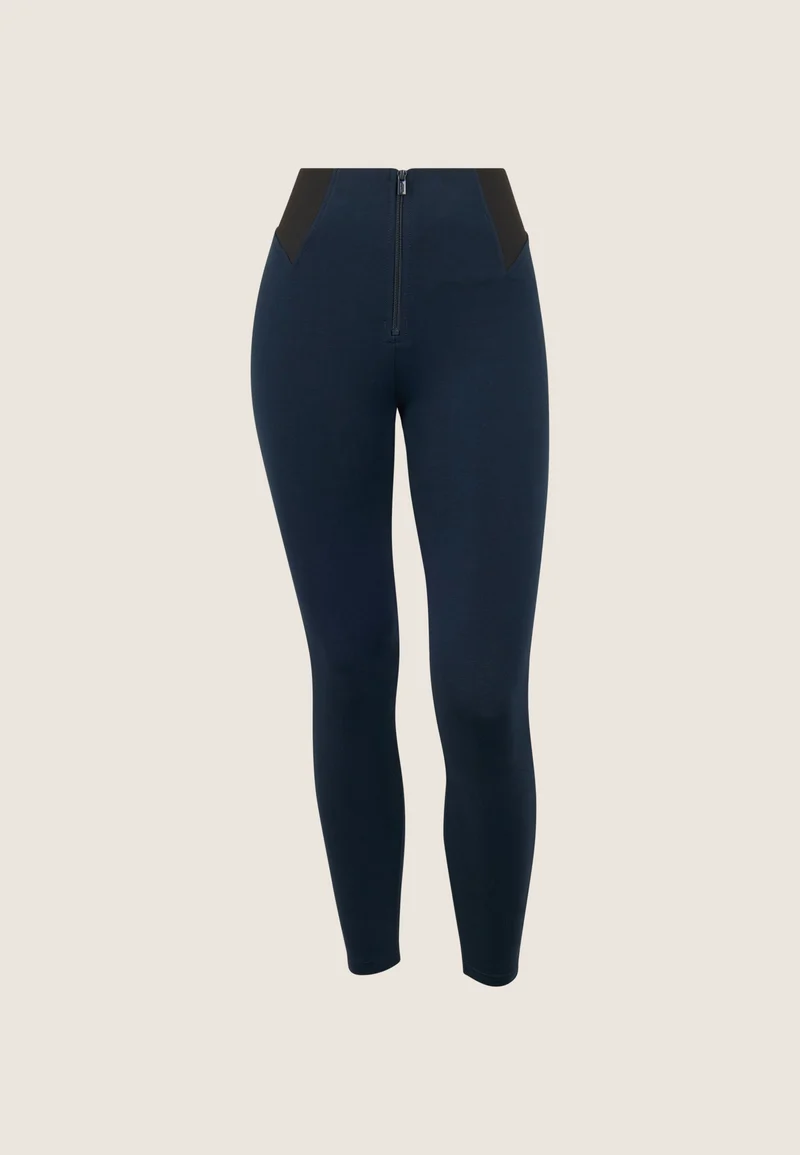 WR.UP Push-Up High Waist Skinny 7/8 Pant With Elastic Waist Band Inlay - Dark Sapphire Blue