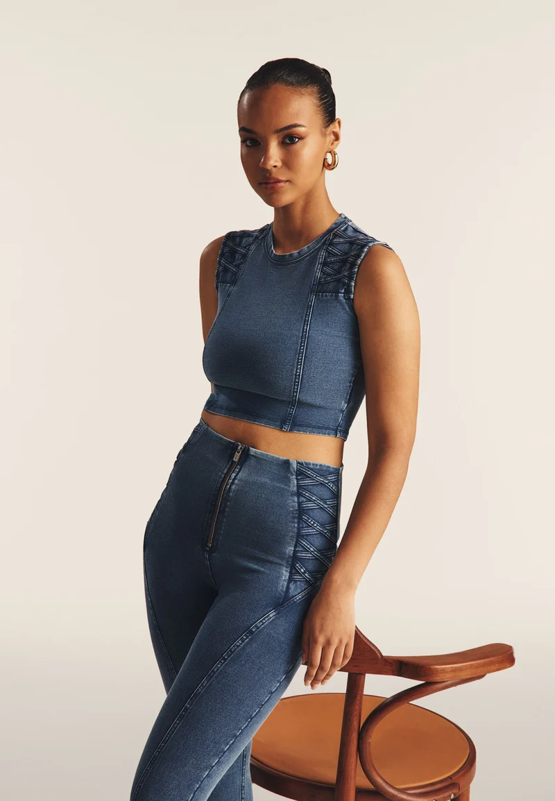 Top - Skyline Med. Blue