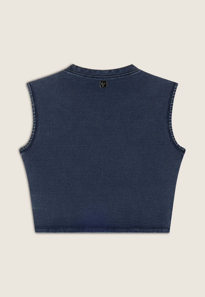 Top - Skyline Med. Blue