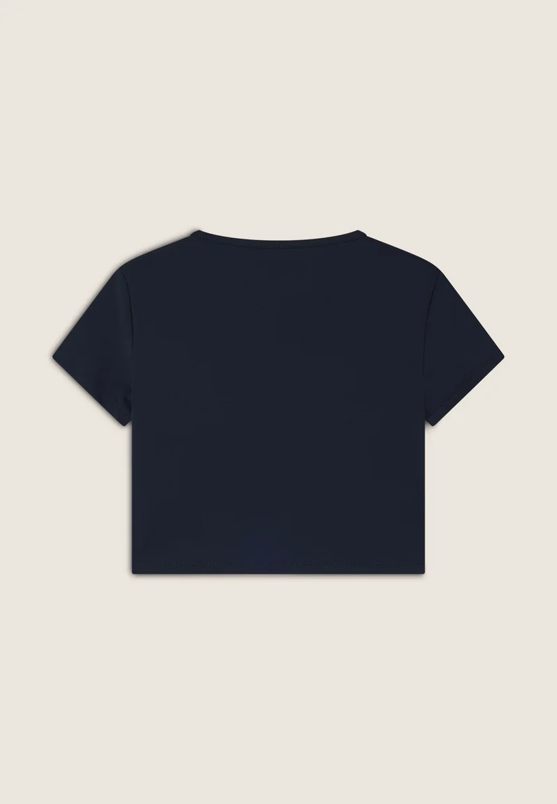 Crop Top - Dark Sapphire Blue