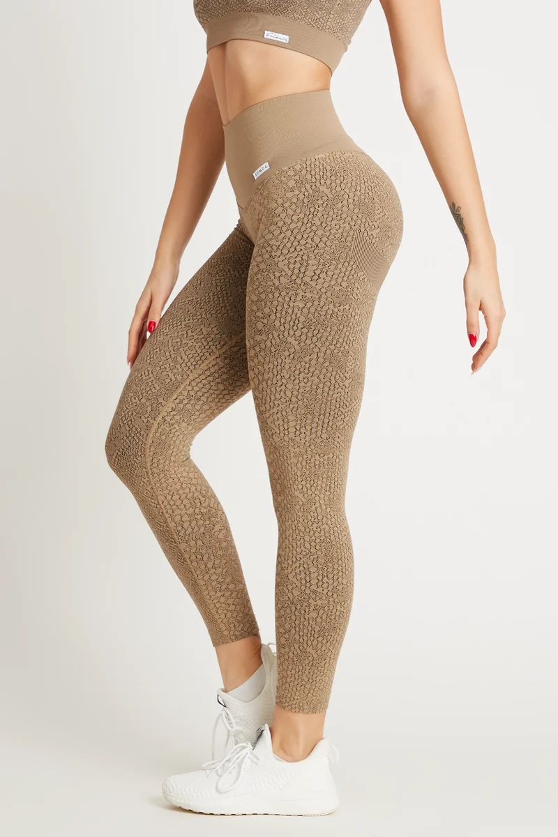 Leggings Push Up Jungle Pitone Roccia