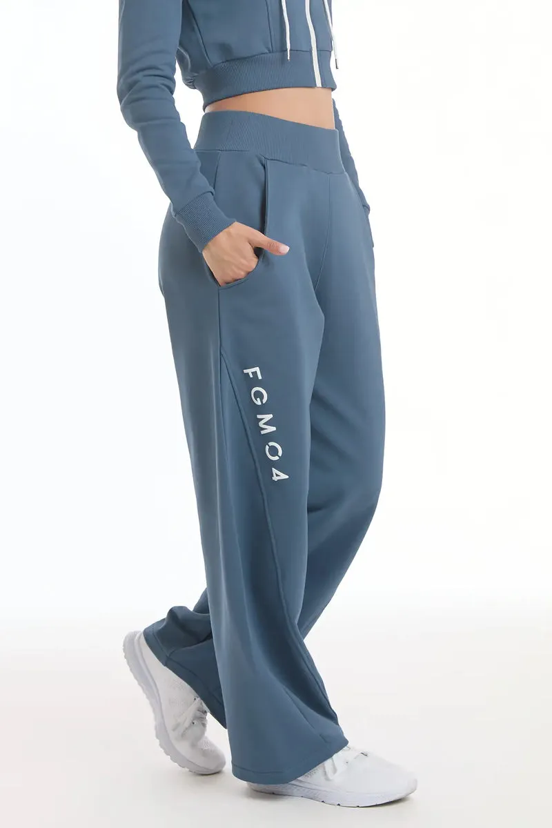 Pantalone Donna Baggy Ikonic Blu Stellare