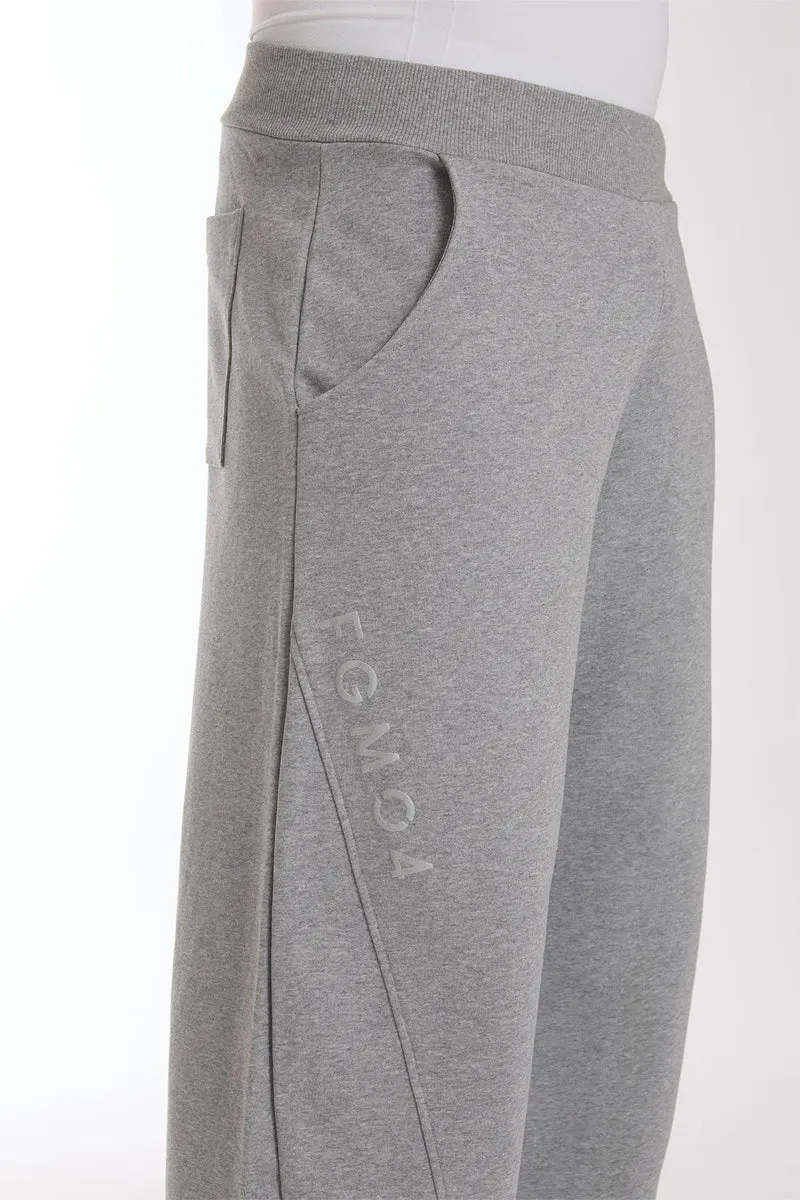 Pantalone Uomo Baggy Grigio Chiaro