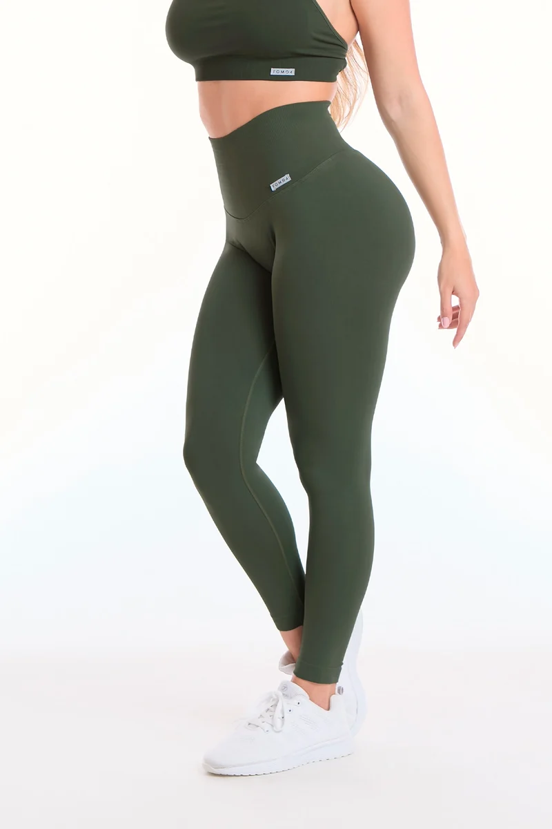 Leggings Soft Push Up CryoFIR Verde Militare