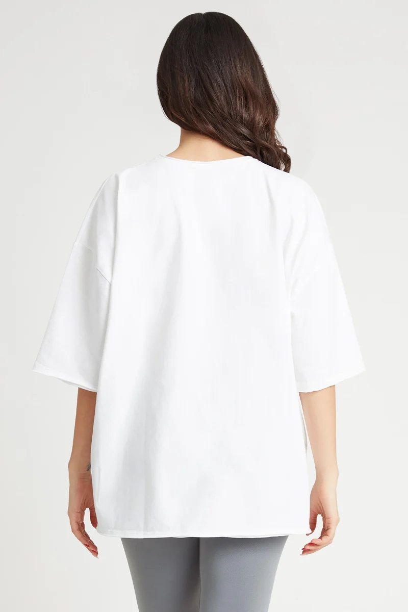 Maglia Donna WorkOut Extra Large Bianco