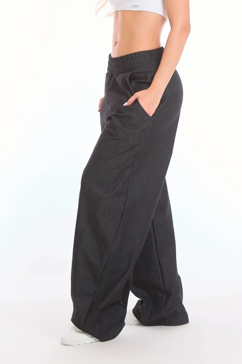 Pantalone Baggy Jeans Nero 2.0