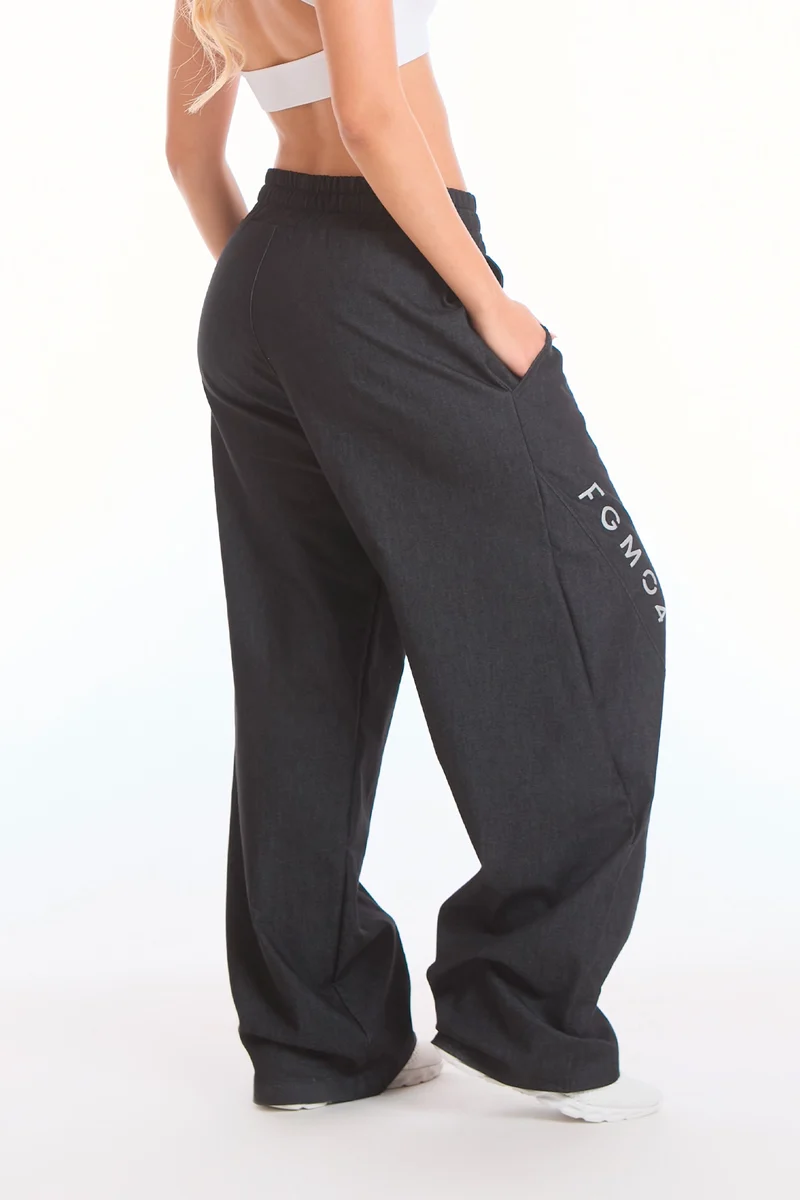 Pantalone Baggy Jeans Nero 2.0