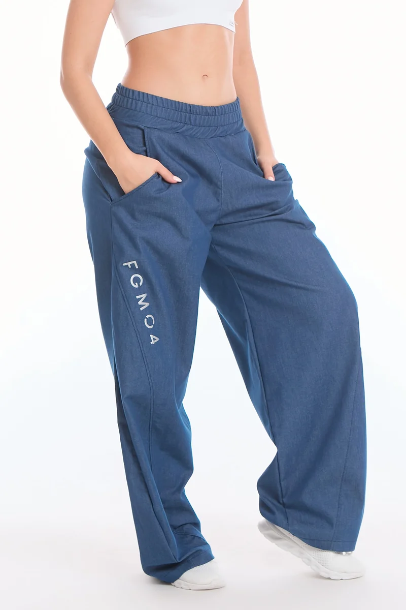 Pantalone Baggy Jeans Indaco 2.0