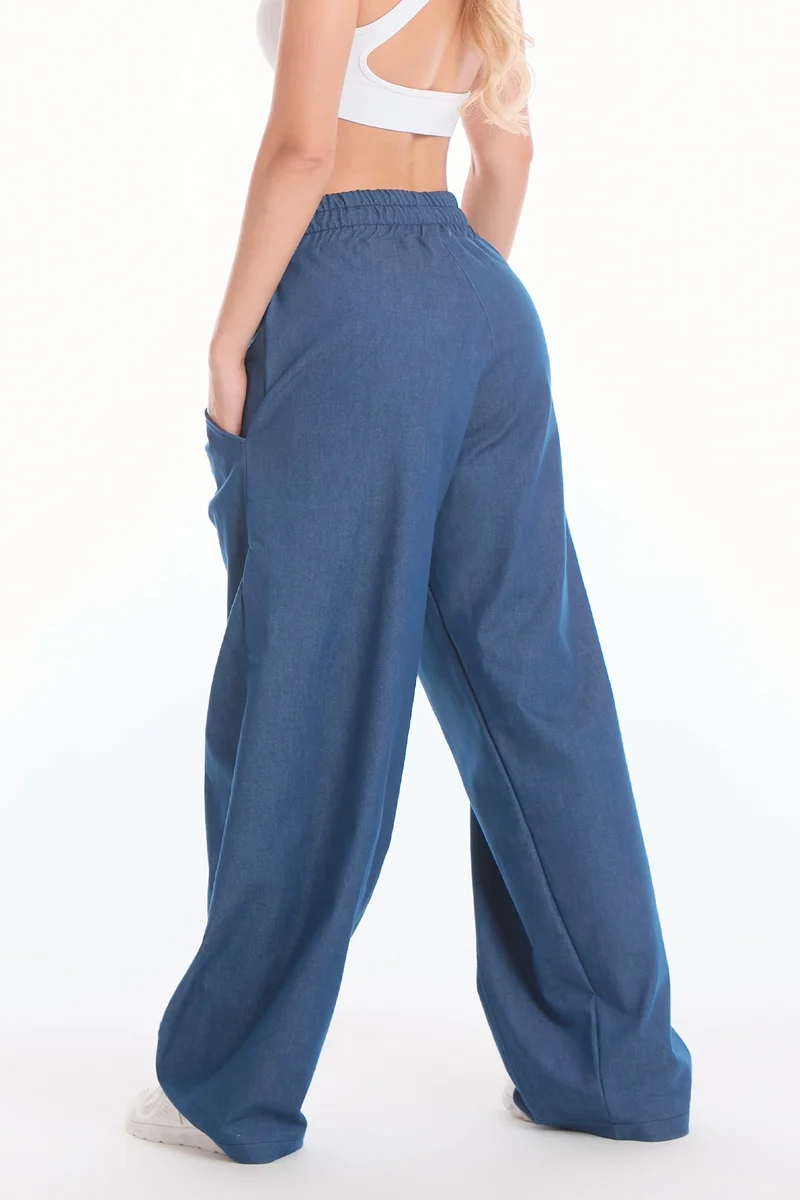 Pantalone Baggy Jeans Indaco 2.0