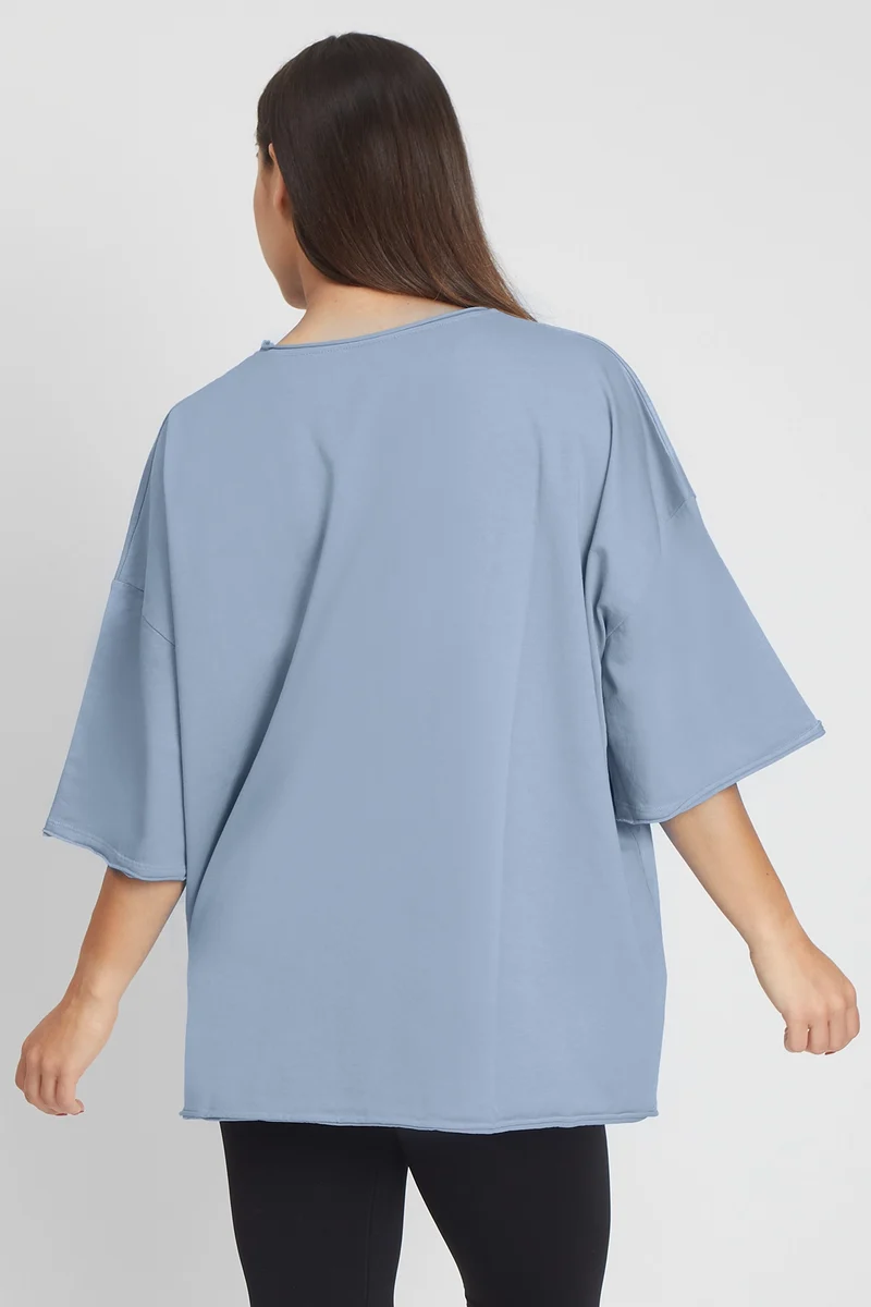 Maglia Donna WorkOut Extra Large New Celeste