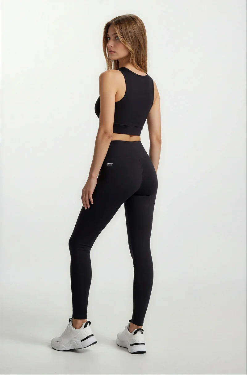 Superfit Leggings D.I.W.O® High Waist Mesh - Black