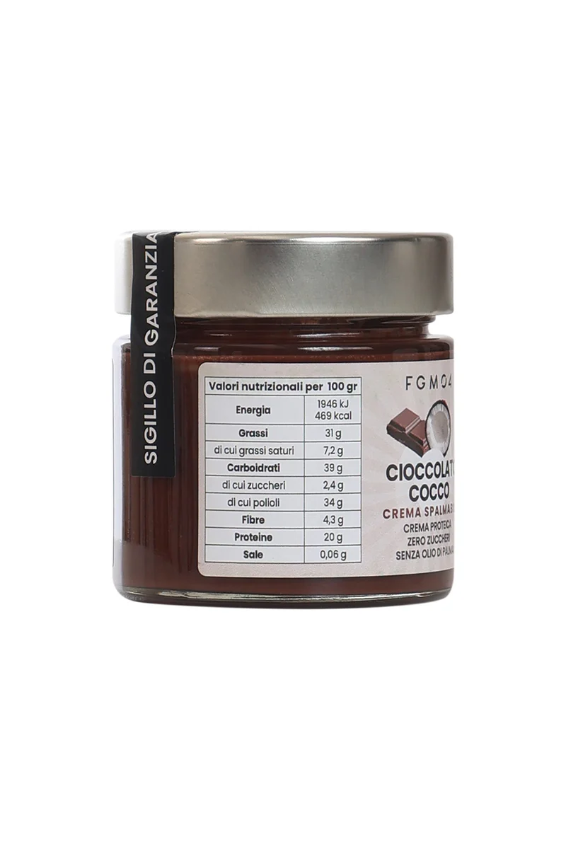 Crema Proteica Cioccolato Cocco - 200 g