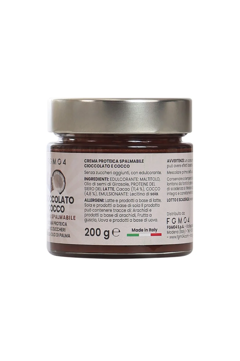 Crema Proteica Cioccolato Cocco - 200 g
