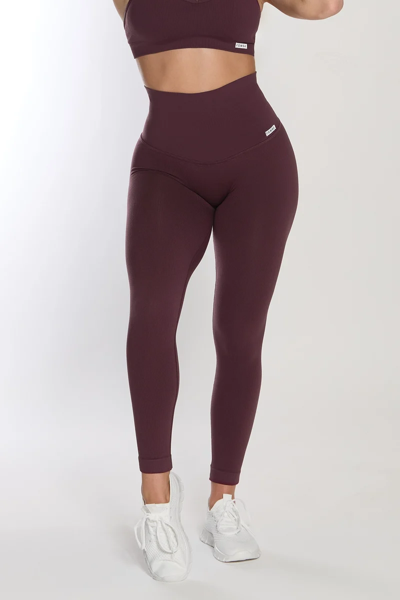Leggings Push Up Calipso Melanzana Costine