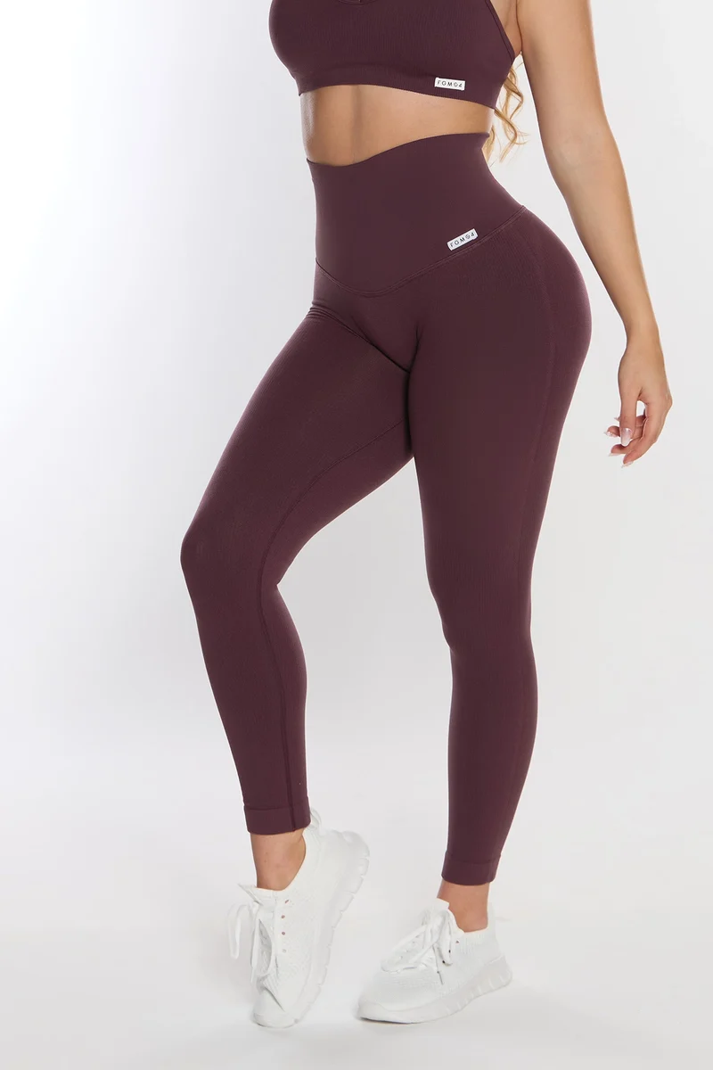 Leggings Push Up Calipso Melanzana Costine