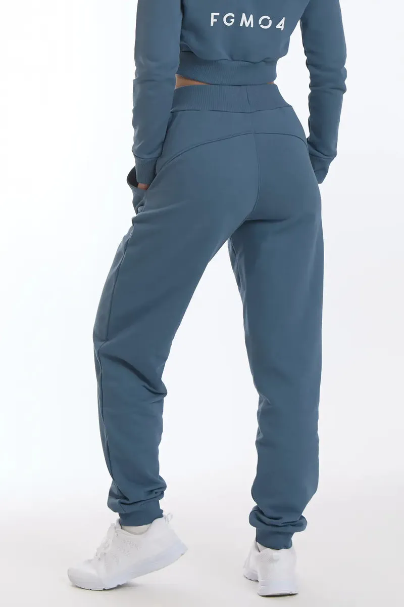 Jogger Donna Slim Ikonic Blu Stellare