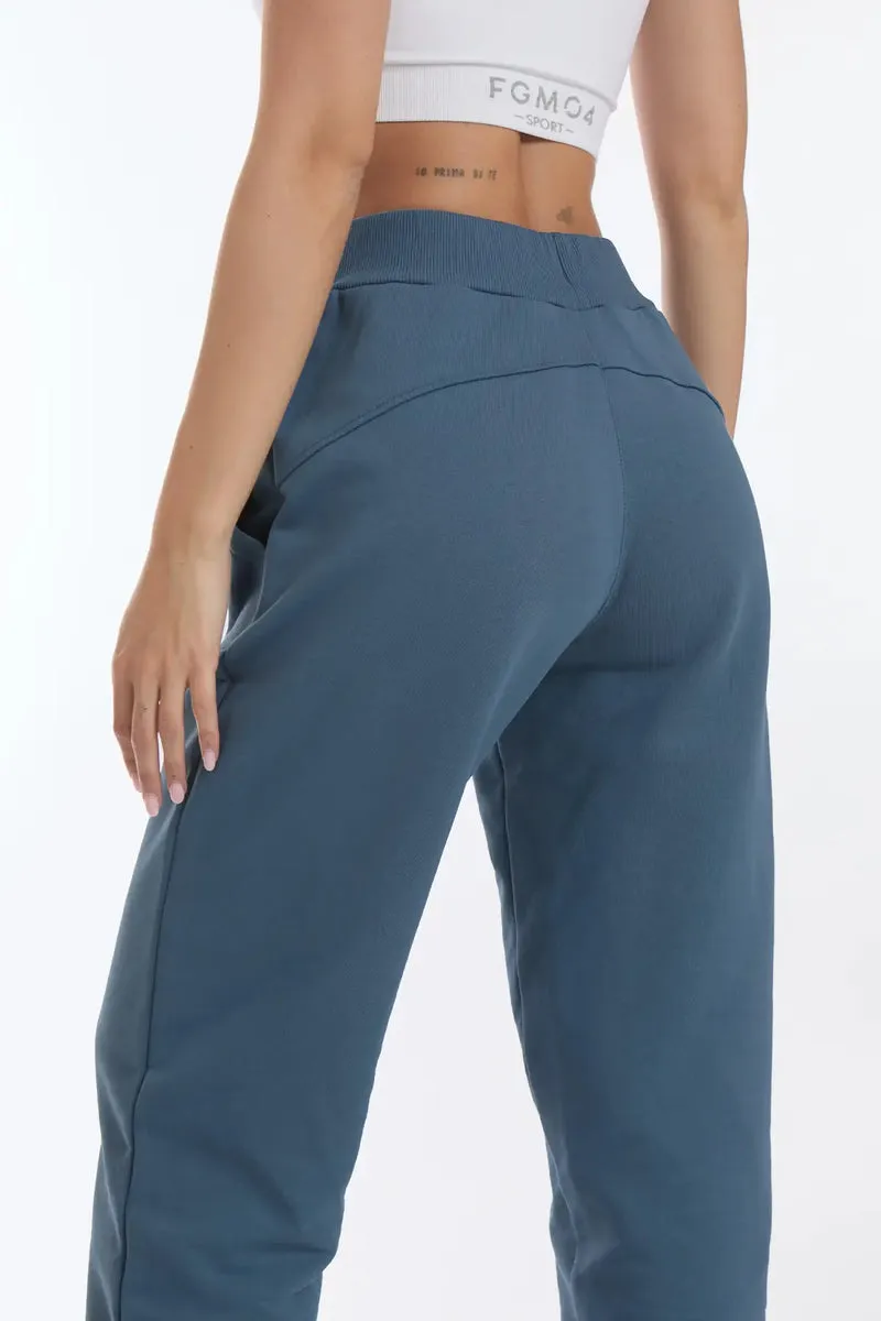 Jogger Donna Slim Ikonic Blu Stellare