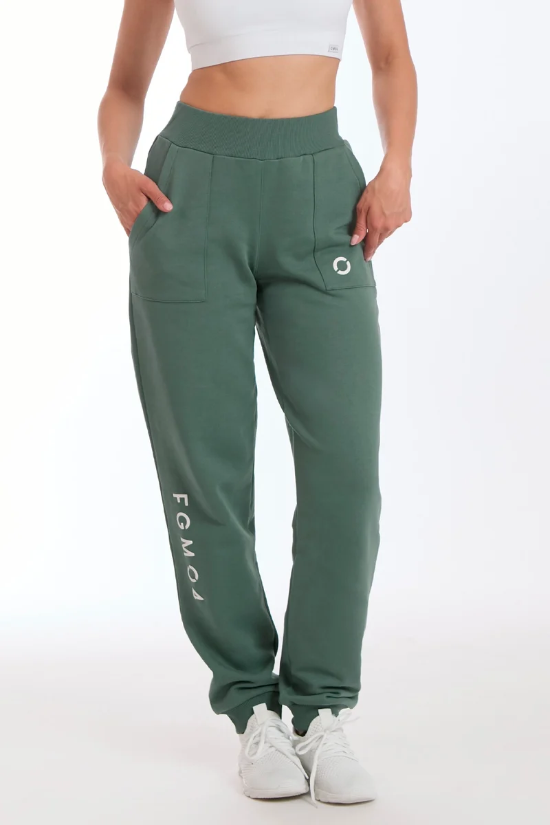 Jogger Donna Slim Ikonic Verde Baltic