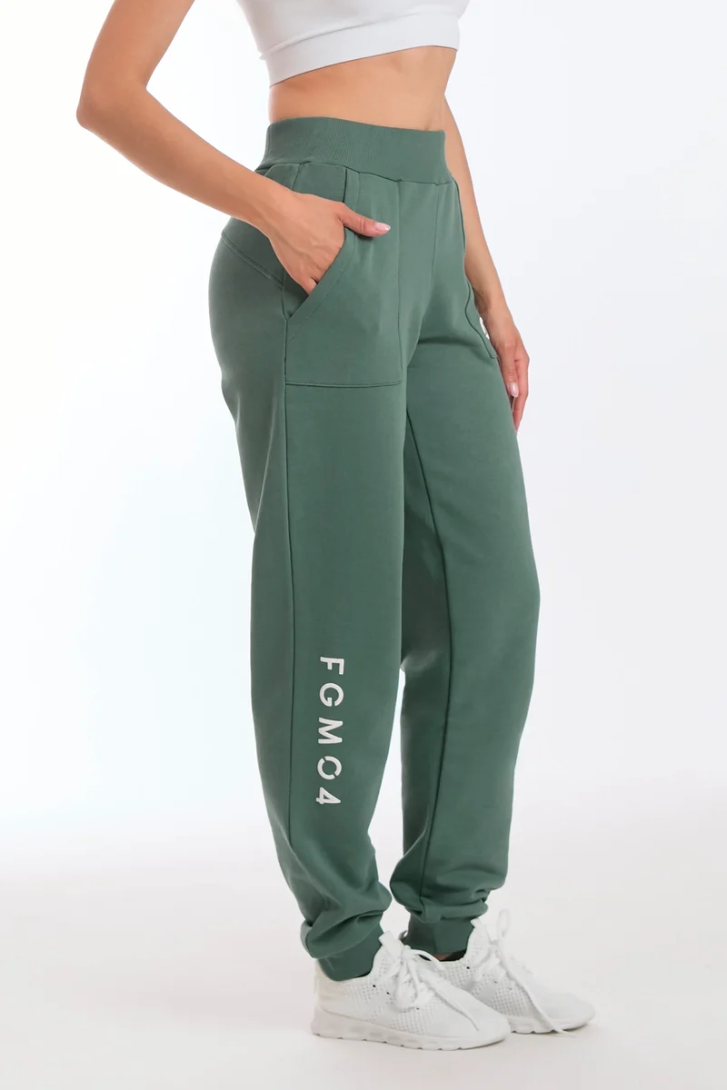 Jogger Donna Slim Ikonic Verde Baltic