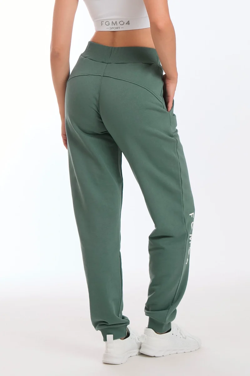 Jogger Donna Slim Ikonic Verde Baltic