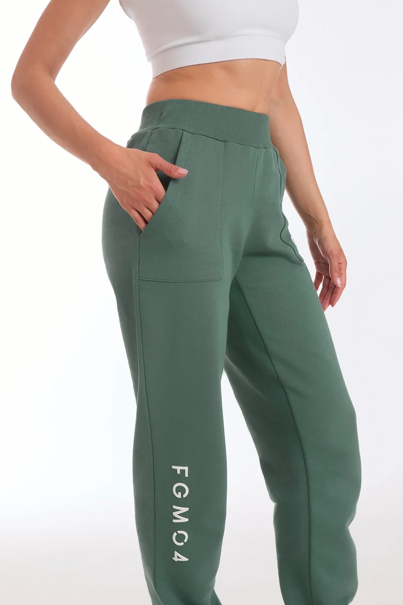Jogger Donna Slim Ikonic Verde Baltic