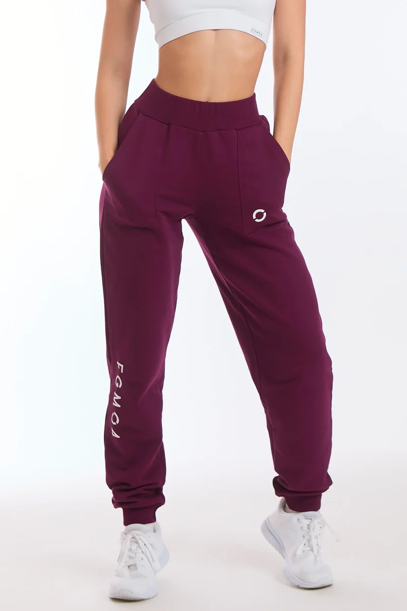 Jogger Donna Slim Ikonic Dark Purple