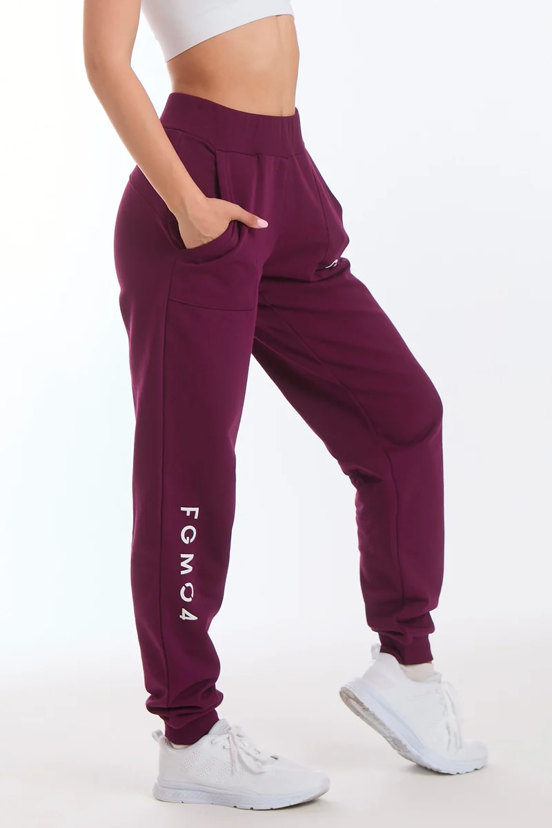 Jogger Donna Slim Ikonic Dark Purple