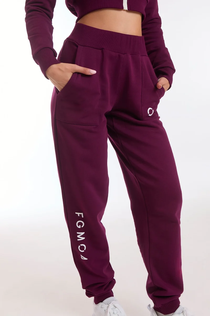 Jogger Donna Slim Ikonic Dark Purple
