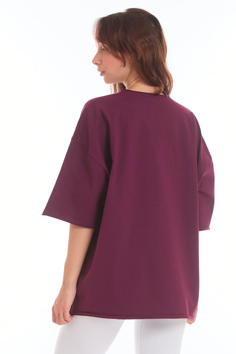 Maglia Donna WorkOut Extra Large Dark Purple