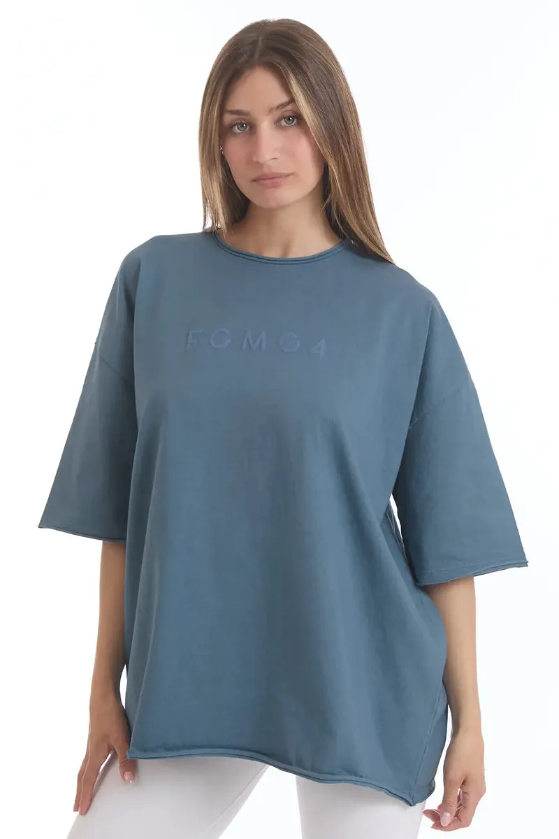 Maglia Donna WorkOut Extra Large Blu Stellare