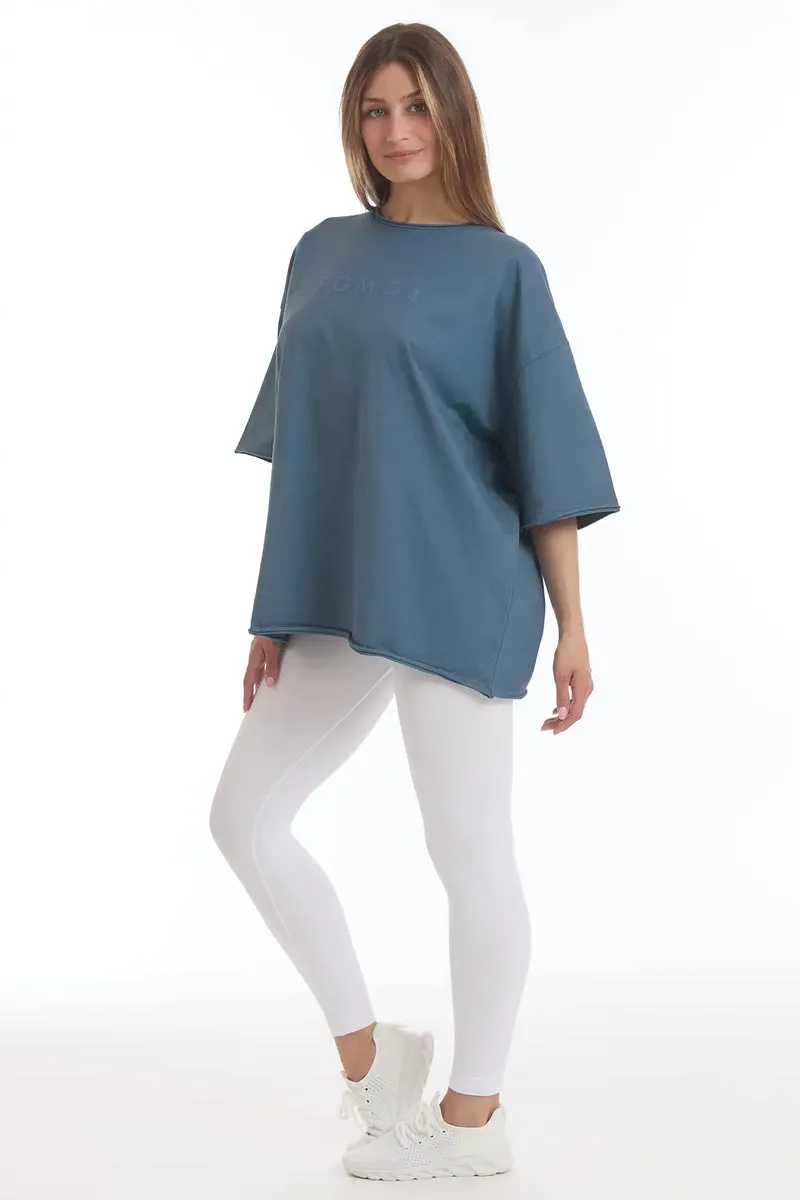 Maglia Donna WorkOut Extra Large Blu Stellare
